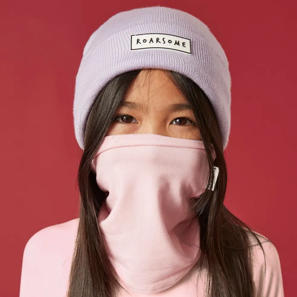 Roarsome Snowwear|Snowwear*Pink Bamboo Jersey Snood