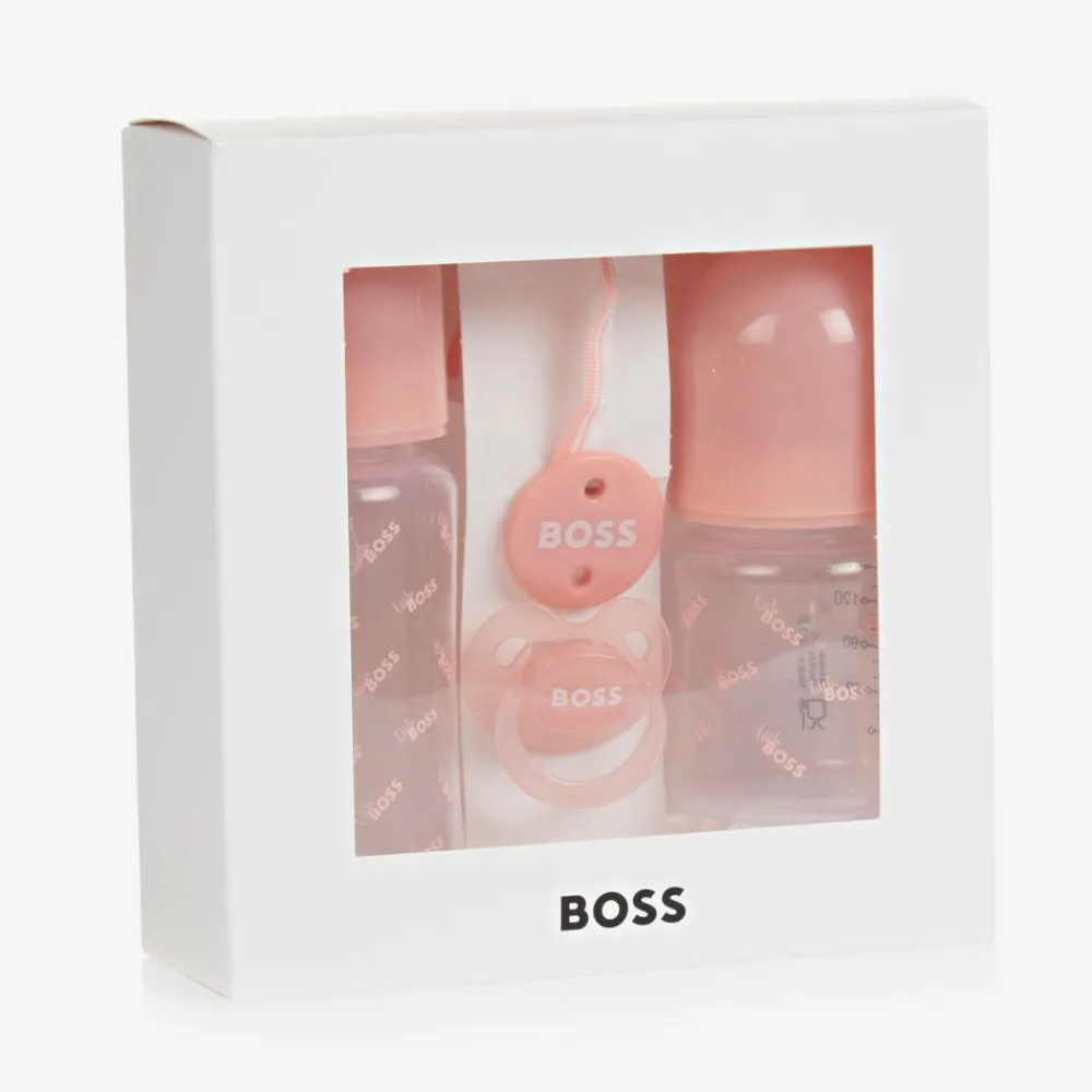 BOSS Gifts*Pink Bottle & Dummy Set