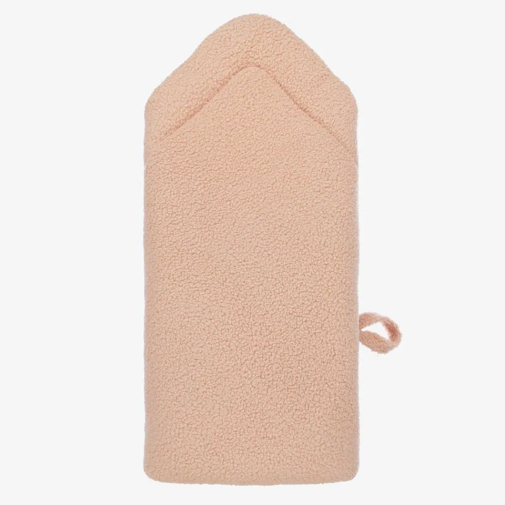 Jamiks Nests*Pink Bouclé Fleece Bear Nest (64cm)