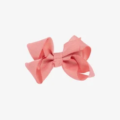 Bowtique London Hair Accessories*Pink Bow Hair Clip (7cm) DustyRose