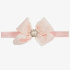 Cute Cute Hair Accessories*Pink Bow Headband (11cm)