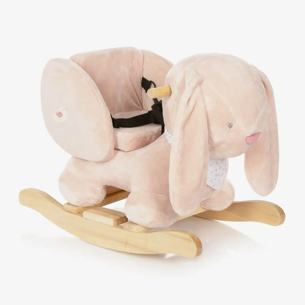 Nattou Gifts*Pink Bunny Rocking Toy (59cm)