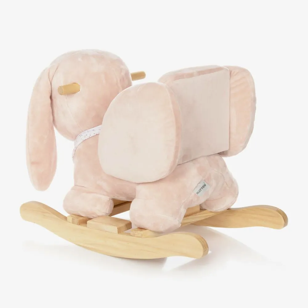 Nattou Gifts*Pink Bunny Rocking Toy (59cm)