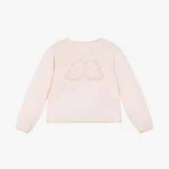 Marie-Chantal Tops|Tops*Pink Cashmere Angel Wing Cardigan