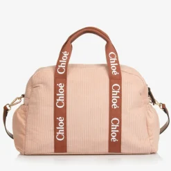 Chloé Gifts*Pink Corduroy Changing Bag (48cm)