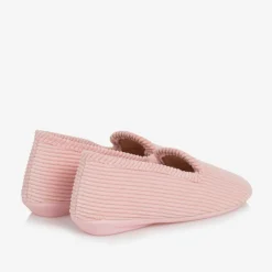 Pisamonas Slippers|Slippers*Pink Corduroy Slippers