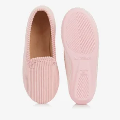 Pisamonas Slippers|Slippers*Pink Corduroy Slippers