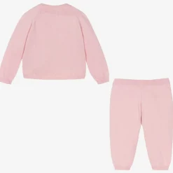 Versace Gifts*Pink Cotton & Cashmere Baby Trouser Gift Set