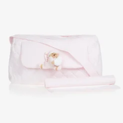 Nanán Bags*Pink Cotton Baby Changing Bag (44cm)
