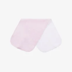Kissy Kissy Gifts*Pink Crescent Moonlight Pima Cotton Burp Cloth (48cm)