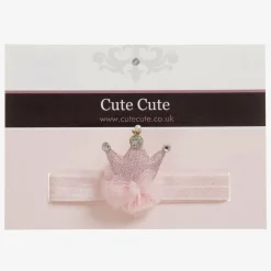 Cute Cute Hair Accessories*Pink Crown Headband