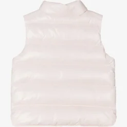 Moncler Enfant Coats & Jackets*Pink Down Padded Bernard Puffer Gilet