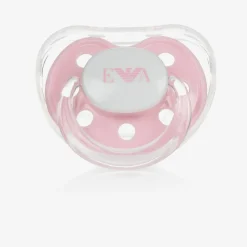 Emporio Armani Sleeping Accessories*Pink Dummy & Clip Set