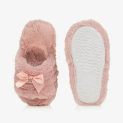 Beau KiD Slippers|Slippers*Pink Faux Fur Slippers