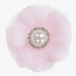 Cute Cute Hair Accessories*Pink Flower Hair Clip (6cm)