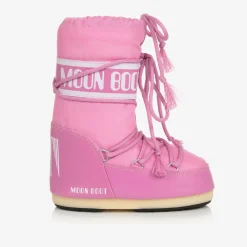 Moon Boot Snow Boots|Snow Boots*Pink Icon Nylon Snow Boots