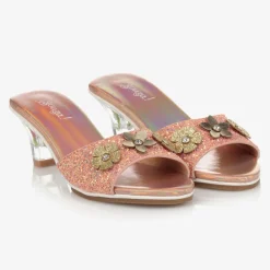 Souza Wedges & Heels|Wedges & Heels*Pink Iridescent Heeled Shoes