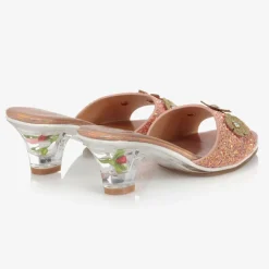 Souza Wedges & Heels|Wedges & Heels*Pink Iridescent Heeled Shoes