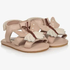 Donsje Sandals|Sandals*Pink Leather Baby Sandals