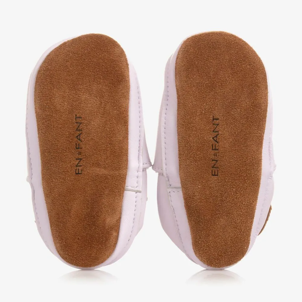 EN FANT Slippers|Slippers*Pink Leather Rabbit Slippers