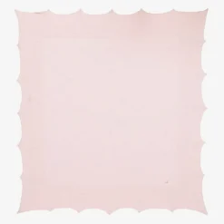 Paz Rodríguez Gifts*Pink Merino Wool Knitted Baby Shawl (100cm)