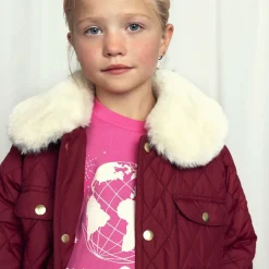 Mini Rodini Tops*Pink Organic Cotton Graphic T-Shirt