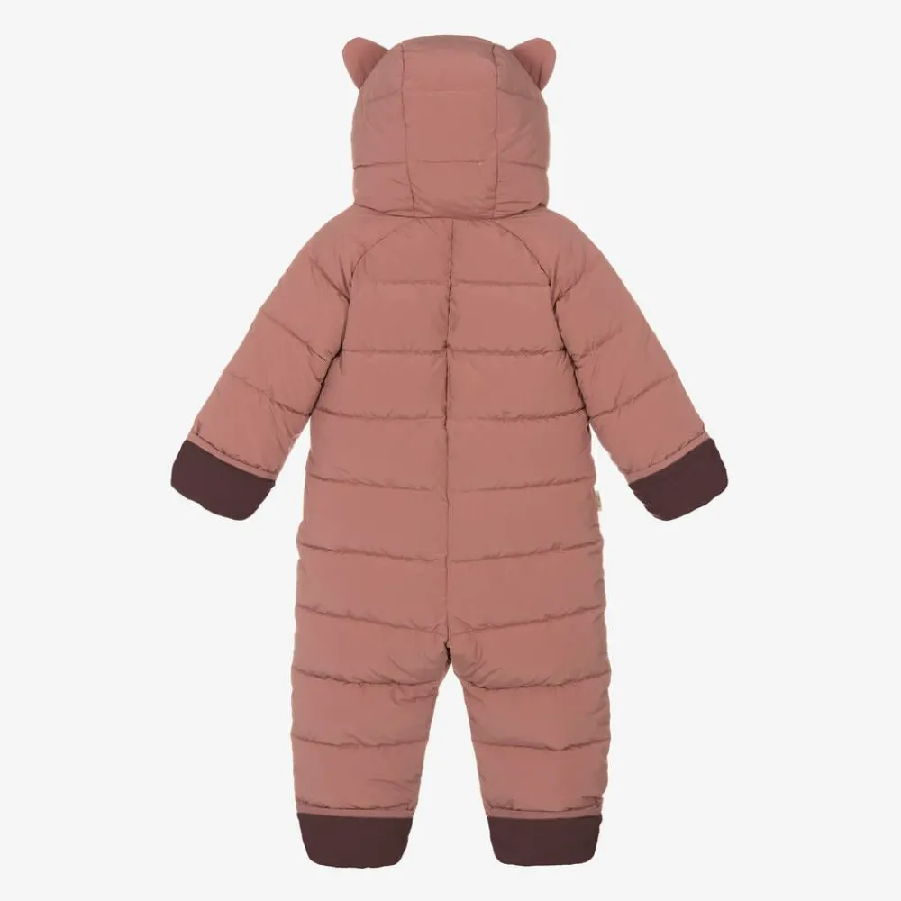 Töastie Snowwear|Snowwear*Pink Padded Snowsuit