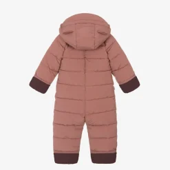 Töastie Snowwear|Snowwear*Pink Padded Snowsuit