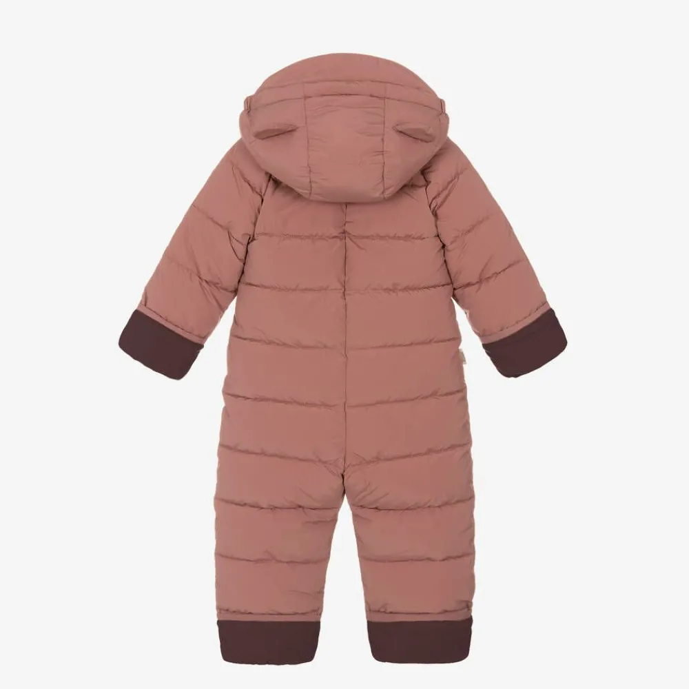Töastie Snowwear|Snowwear*Pink Padded Snowsuit