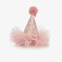 Souza Hair Accessories*Pink Party Hat Hair Clip (9cm)