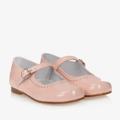 Childrens Classics Bar Shoes|Bar Shoes*Pink Patent Leather Shoes