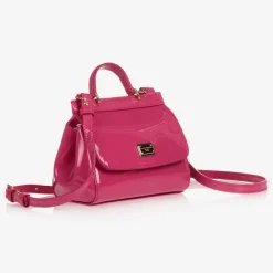 Dolce amp; Gabbana Bags*Pink Patent Leather Sicily Bag (14cm)