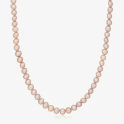 Raw Pearls Jewellery|Gifts*Pink Pearl Necklace (36cm)