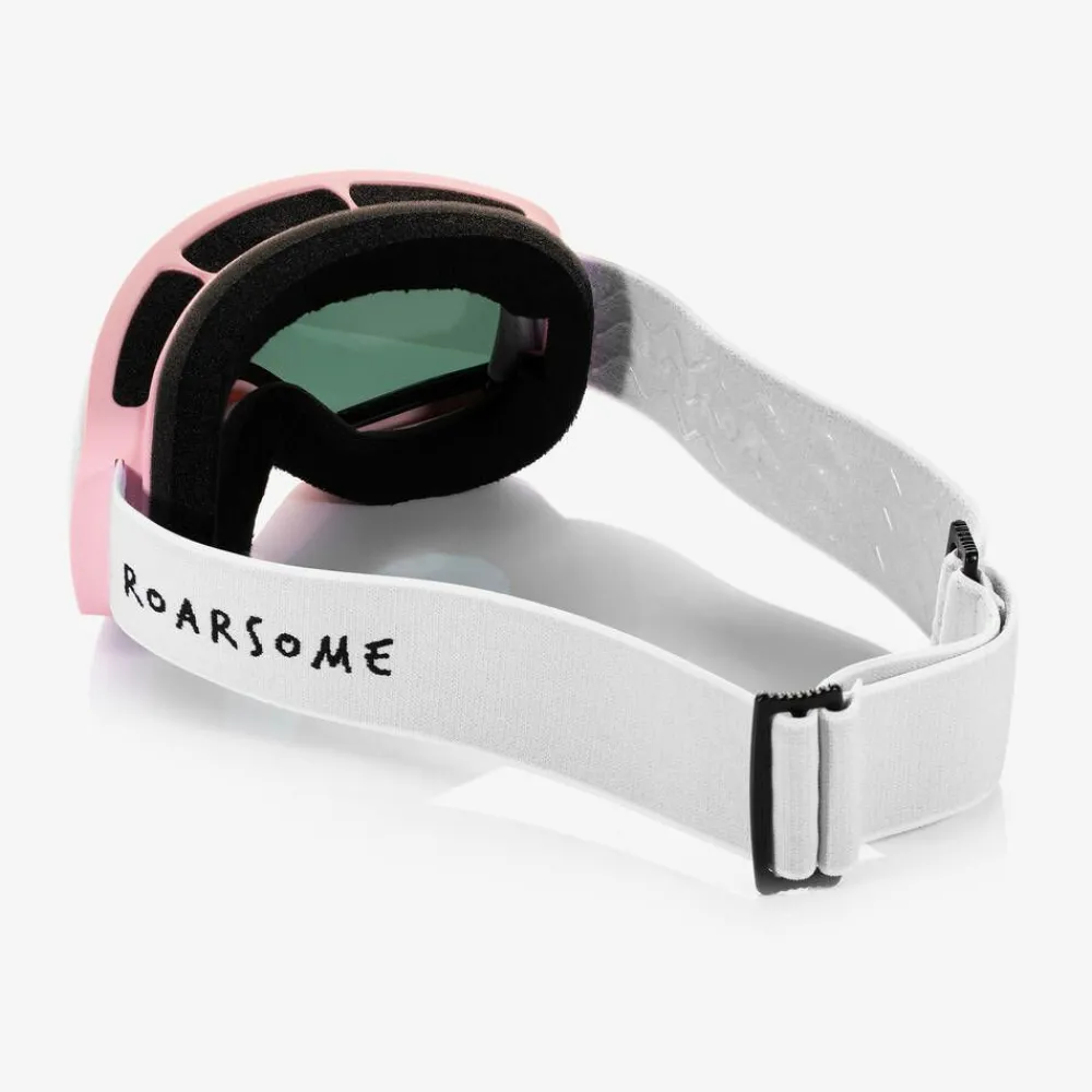 Roarsome Snowwear*Pink Polarised Anti-Fog Ski Goggles