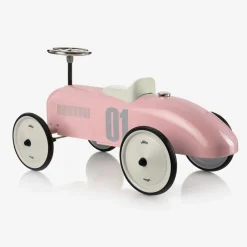 Vilac Gifts*Pink Ride-On Vintage Car (76cm)