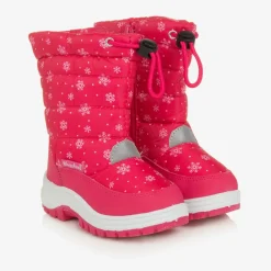 Playshoes Snow Boots|Snow Boots*Pink Snowflake Snow Boots