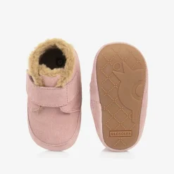 Old Soles First Walkers|First Walkers*Pink Suede Leather First Walker Shoes