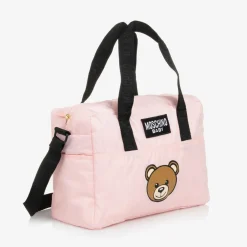 Moschino Baby Bags*Pink Teddy Bear Baby Changing Bag (40cm)