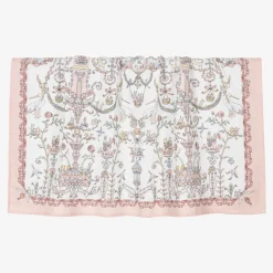 Atelier Choux Paris Sleeping Accessories*Pink Toile De Jouy Cotton Swaddle (95cm)