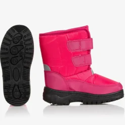 Playshoes Snow Boots|Snow Boots*Pink Velcro Snow Boots