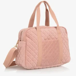 Milledeux Bags|Gifts*Pink Velvet Changing Bag (45cm)