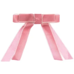 Milledeux Hair Accessories*Pink Velvet Hair Clip (10cm)