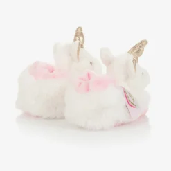 Doudou et Compagnie Slippers|Slippers*Plush Rattle Baby Slippers