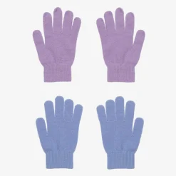 Molo Gloves & Mittens|Gloves & Mittens*Purple & Blue Knitted Gloves (2 Pack)