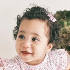 Peach Ribbons Hair Accessories*Purple Bow Hair Clip (5cm)