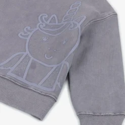 Roarsome Tops*Purple Organic Cotton Unicorn Hoodie