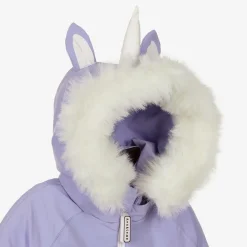Roarsome Snowwear*Purple Sparkle The Unicorn Snowsuit