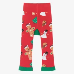 Blade amp; Rose Leggings|Leggings*Red & Green Festive Snowman Cotton Leggings