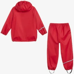 CeLaVi Coats & Jackets|Coats & Jackets*Red 2 Piece Rainsuit