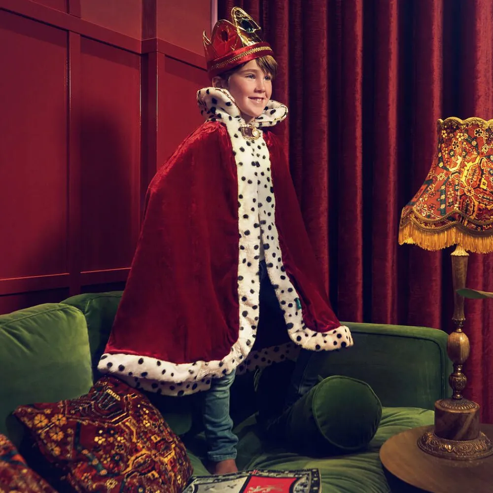 Souza Costumes*Red & Gold Dressing-Up Crown